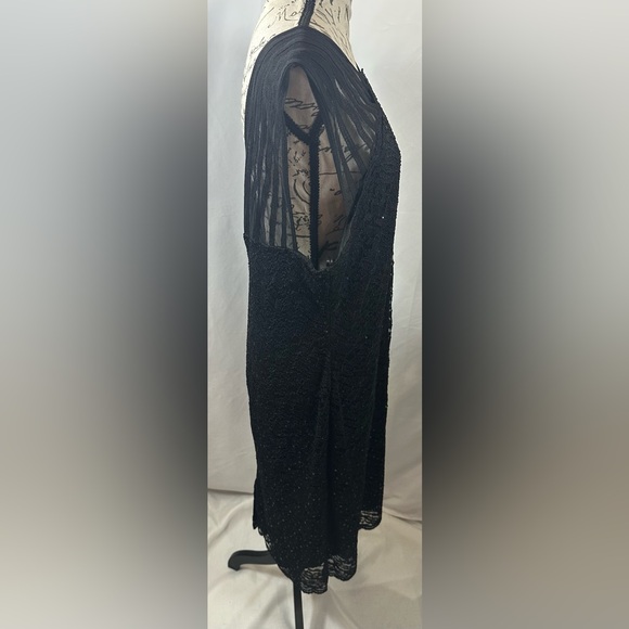 💜R&M Richards Black Women’s Midi Dress - Picture 3 of 13